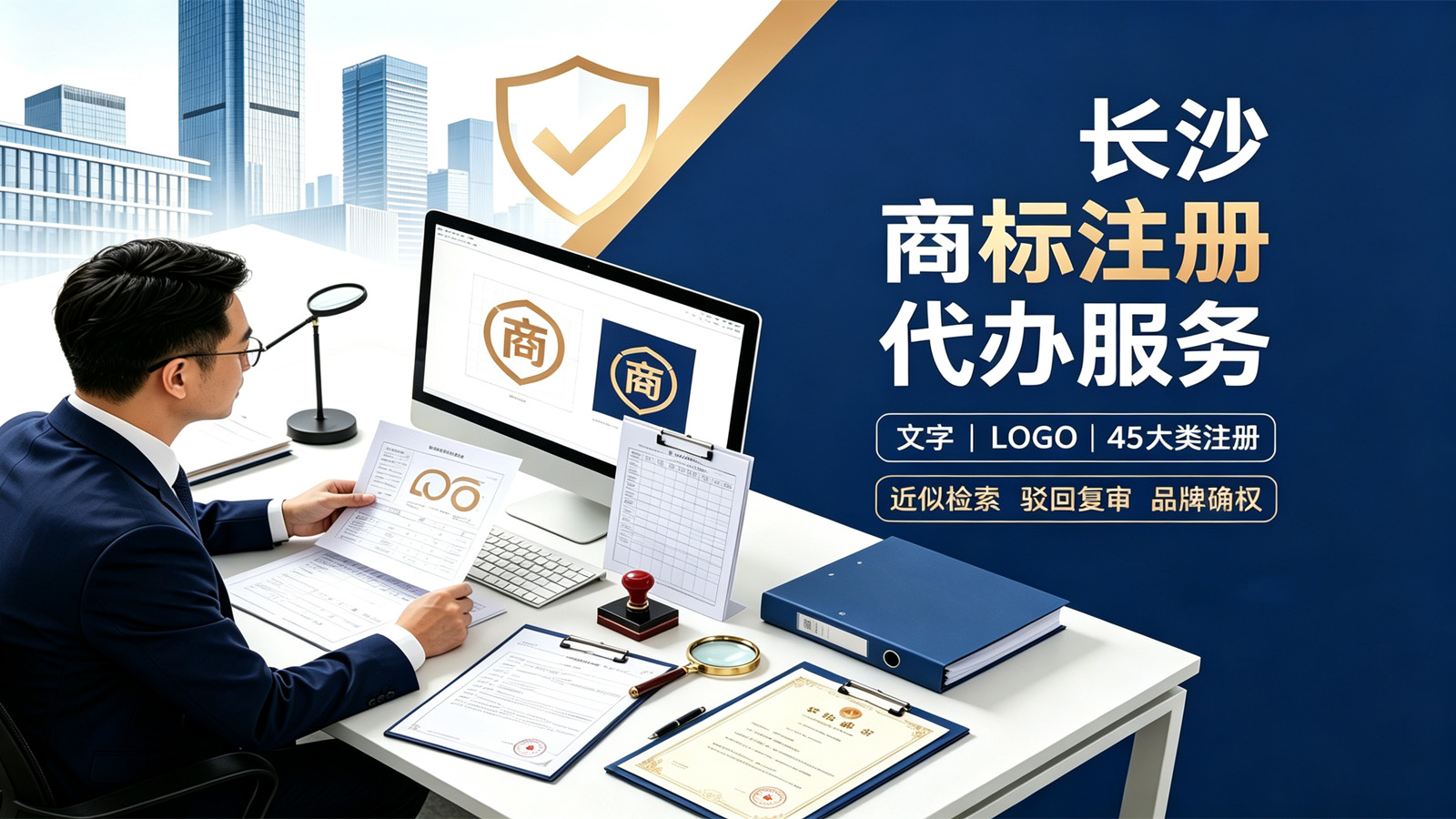 长沙商标注册代办服务banner